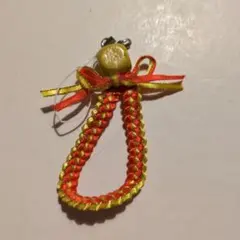 リボンストラップ　ハンドメイド作品