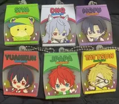 からぴち ラバーキーホルダー 6点セット