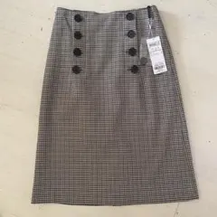 ★新品未使用タグ付き★ 23区 ライトツイード チェック スカート 32サイズ