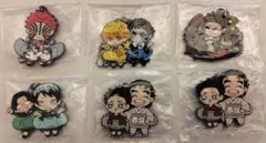 鬼滅の刃 キャラばんちょうこうラバーマスコット 拾参ノ型 無限城編 6個セット