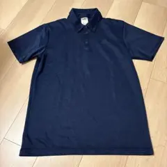 adidas ネイビー ポロシャツ Lサイズ