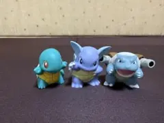 ポケモンキッズ ゼニガメ カメール カメックス 3体セット