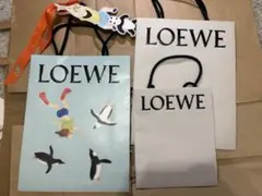 LOEWE ショップ袋3枚セット 限定デザイン