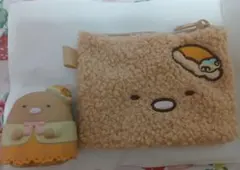 映画すみっコぐらし ソフビコレクション&もふもふポーシェット　とんかつ2点