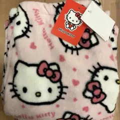 サンリオ　マイクロ　総柄　ロングパンツ　キティ　L ドンキ　 ルームウェア