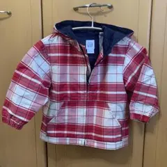 baby GAP ☆フード付きジャケット ☆赤チェック