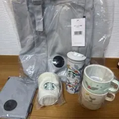 スターバックス　福袋　2026年　グッズ　5点　セット　新品　スタバ　タンブラー