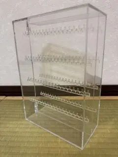 無印良品 アクリルネックレス・ピアスケース・見開きタイプ