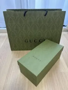 ✨GUCCI ギフトボックス空箱（靴箱）紙袋 セット✨