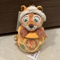 新品】上海ディズニー ズートピア ニック ぬいぐるみキーホルダー 旧