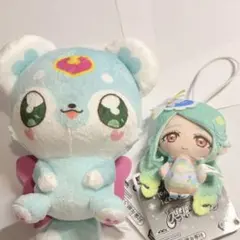 名探偵プリキュア コロっとまんまる ぬいぐるみ シュシュタン 2点