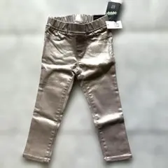 GAP BABY デニムパンツ スキニーパンツ メタリックピンク 100cm