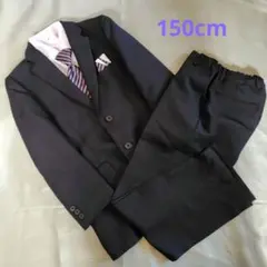 【OLIVER HOUSE】フォーマルスーツ《150cm》ネイビー 4点セット