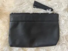 shu uemura ポーチ ブラック タッセル付きのサムネイル