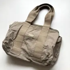 vintage HeM Canvas Tote Bag Beige Unisexのサムネイル