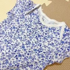 baby GAP 花柄ロンパース 6-12ヶ月