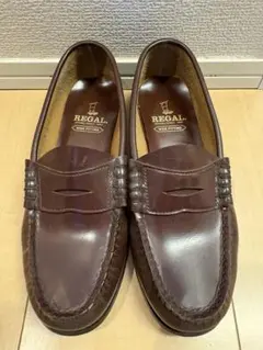 REGAL ワイドフィッティング リーガル ローファー ブラウン 23cm
