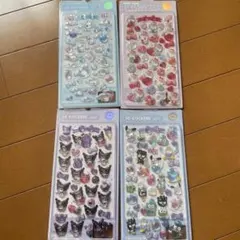 ボンボンドロップシール サンリオ シナモンハローキティクロミ4点セット