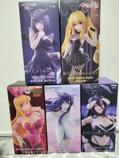 【新品未開封】美少女　フィギュア　まとめ売り　5個　BiCuteシリーズ