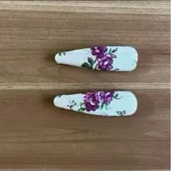 73.ハンドメイド　パッチンピン　2個セット