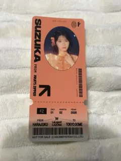 鎮西寿々歌　ステッカー