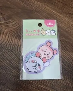 ダイカットシール カニちゃん モモンガ キャンドゥ セリア 古本屋 ちいかわ