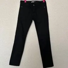 ブラック ストレッチ スキニーパンツ