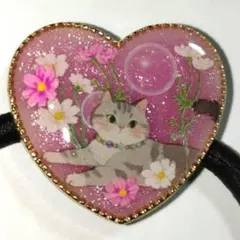 ハンドメイド レジンヘアゴム 1974 - メルカリ