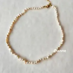 大人気 ネックレス パール 天然 淡水 バロック オシャレ レディース 新品