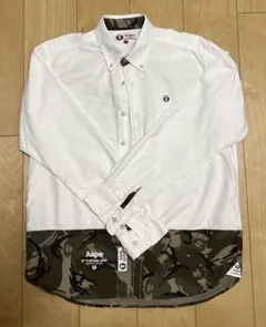 00s A Bathing Ape ポロシャツLサイズ 短丈 y2k - メルカリ