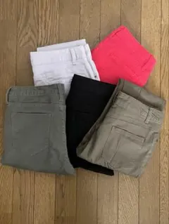 大きめサイズのパンツ 5点セット