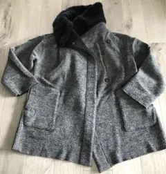 【送料込み】ISSEY MIYAKE HATTOリバーシブルロングコートのサムネイル