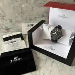超美品 ティソ シースター1000 T120407A TISSOT ブルーのサムネイル