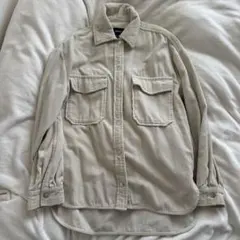 Bershka ベージュホワイトジャケット ♡のサムネイル