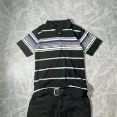 archive polo shirt s/s striped keyneck