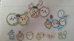 うさぎ&ちいかわ ピースシール8枚セット
