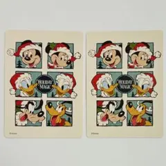 即購入可 ディズニーストア じゃんけんカード クリスマス 2枚