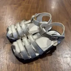 BREEZE シルバーゴールド　サンダル 14cm