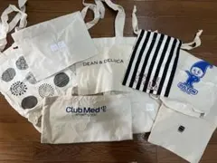 トートバッグ　巾着袋　8点まとめ売り　セット