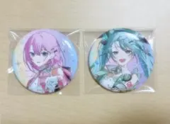 プロセカ 初音ミク 巡音ルカ 感謝祭 缶バッジ