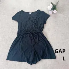 GAP ブラック ラップオールインワン L