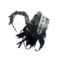 ゴシック ヘッドドレス カチューシャ 2点セット