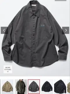 FREAK'S STORE　リラックスフィット　カラーシャツ　メンズ　Mサイズのサムネイル