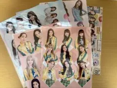 NiziU クリアファイルセット　ローソン