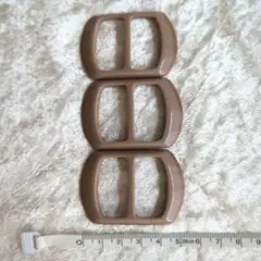 バックル (ベージュ)3個セット