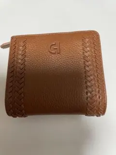 美品　コールハーン　二つ折り財布　茶色　ブラウン