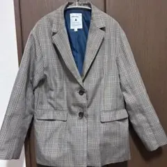 niko and... チェック柄 テーラードジャケット サイズ3