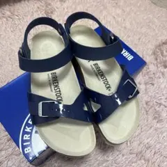 BIRKENSTOCK RIO/リオ BF/ビルコフロー パテントネイビー 37のサムネイル