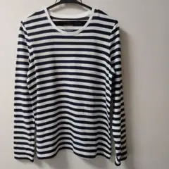 無印良品　ボーダー長袖 Tシャツ　レディース 【9/30迄のお値段】