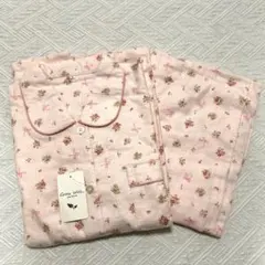 【新品】 Grow Wellパジャマ ピンクL長袖ソフトキルト ルームウェア